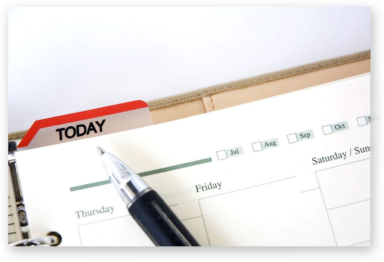 agenda for today